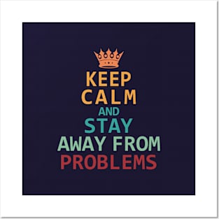 Keep Calm Funny Quote Design Posters and Art